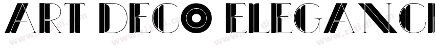 Art Deco Elegance字体转换